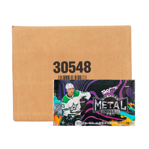2024-25 Upper Deck Skybox Metal Universe Hockey Hobby 16-Box Case