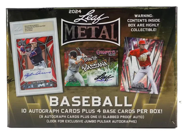 2024 Leaf Metal Baseball Jumbo Hobby Box
