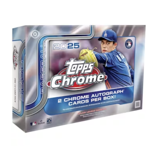2025 Topps Chrome Baseball Breaker’s Delight Box